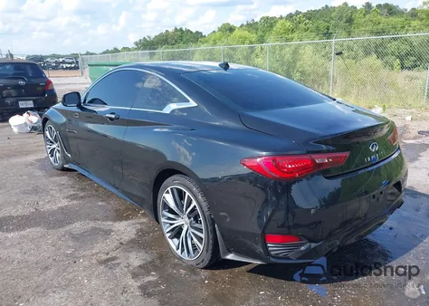 2017 Infiniti Q60 3.0T Premium из США, поврежденный, VIN JN1EV7EL1HM550544